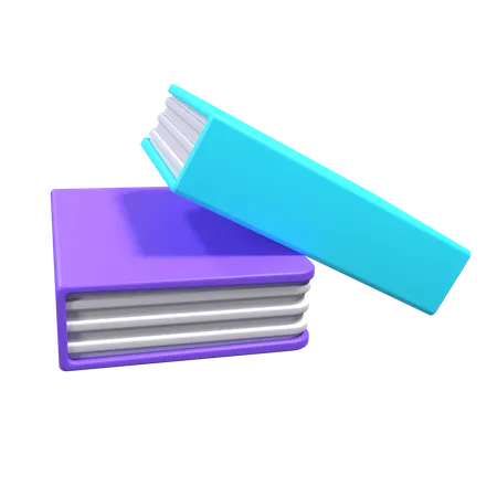 Libros  3D Icon