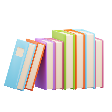 Libros  3D Icon