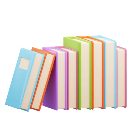 Libros  3D Icon