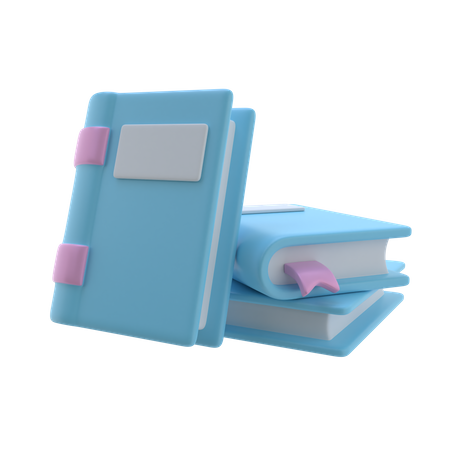 Libros  3D Icon