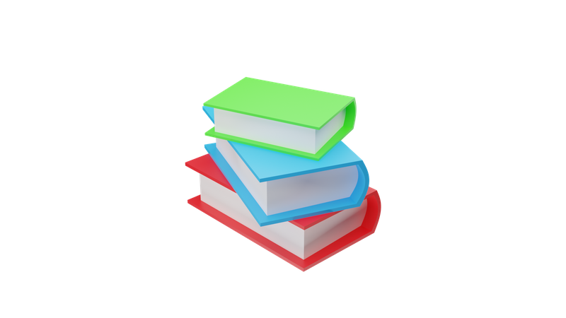 Libros  3D Icon