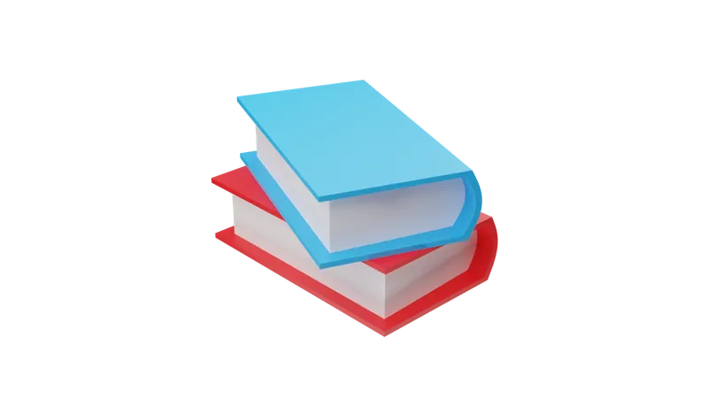 Libros  3D Icon