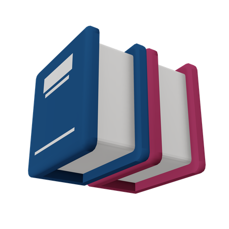 Libros  3D Icon