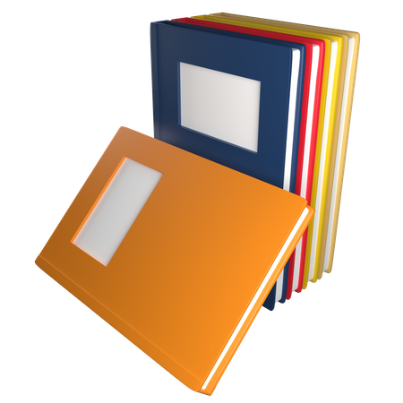 Libros  3D Icon