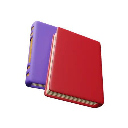 Libros  3D Icon