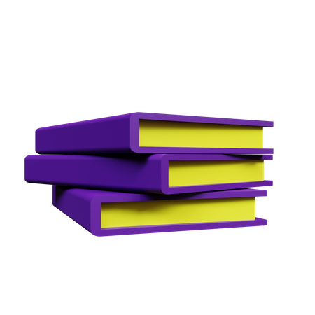 Libros de negocios  3D Icon