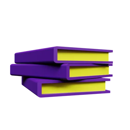 Libros de negocios  3D Icon