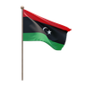 libya 3d logo