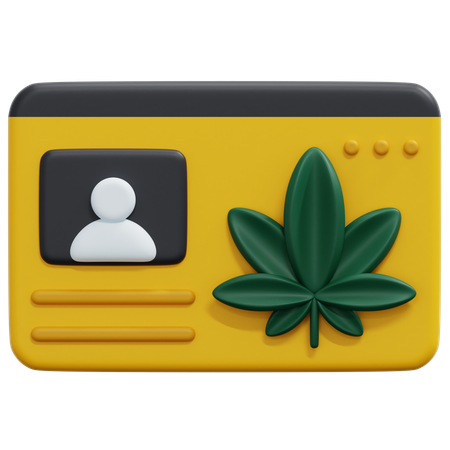 License  3D Icon