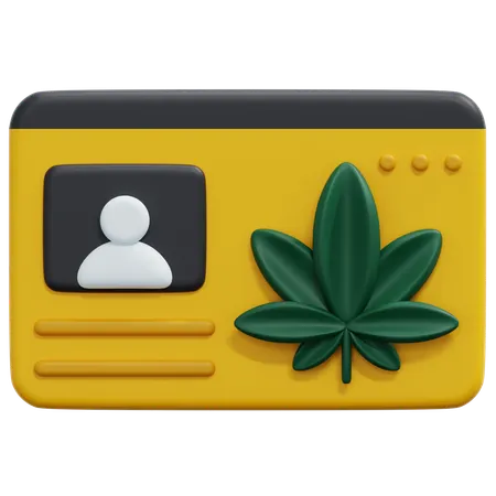 License  3D Icon