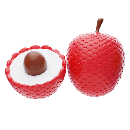 Lychee  3D Icon