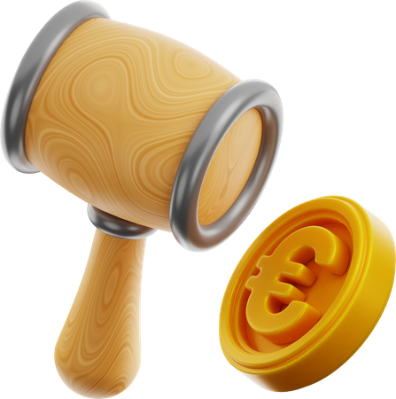 Licitação financeira  3D Icon