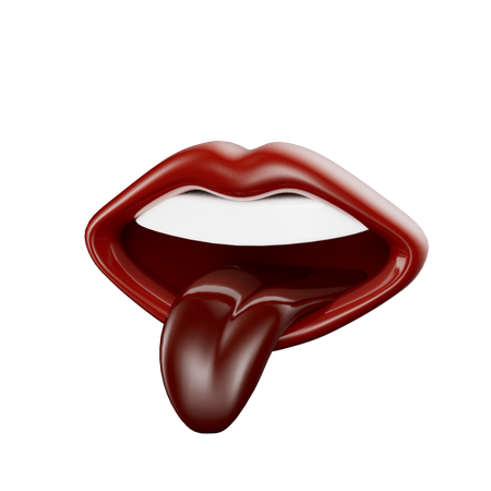Lick  3D Icon