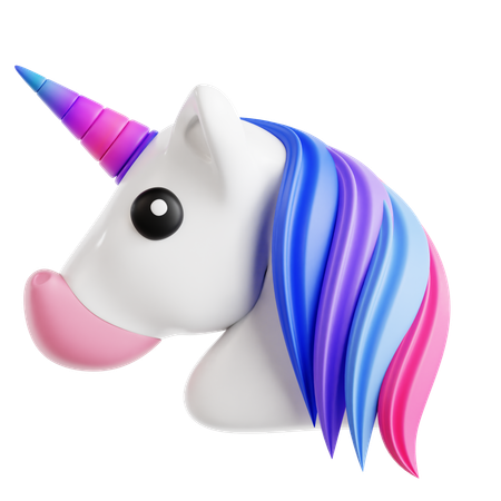 Licorne  3D Icon