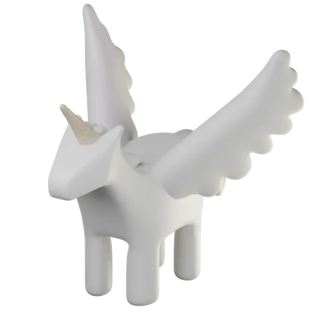 Licorne  3D Icon