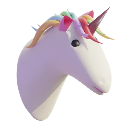 Licorne  3D Icon