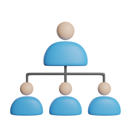 Líder da equipe  3D Icon
