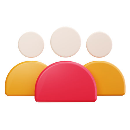 Líder da equipe  3D Icon