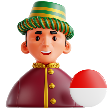Líder militar  3D Icon