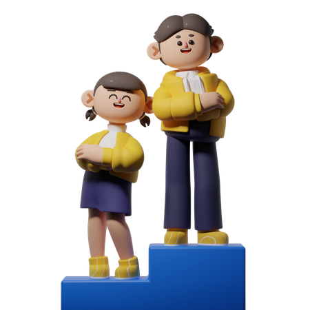 Liderazgo  3D Icon