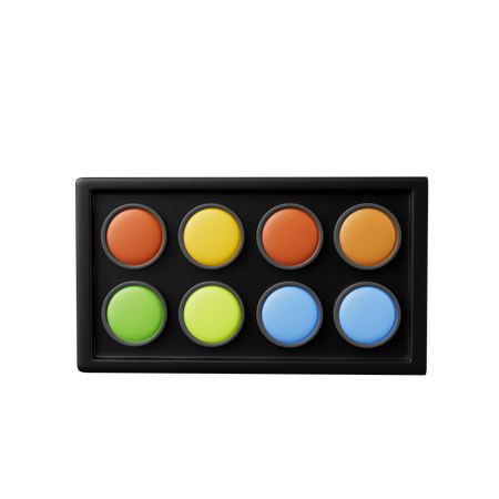 Lidschatten  3D Icon