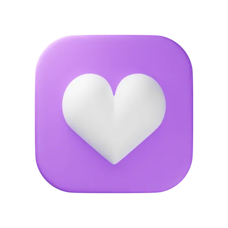 Liebe  3D Icon