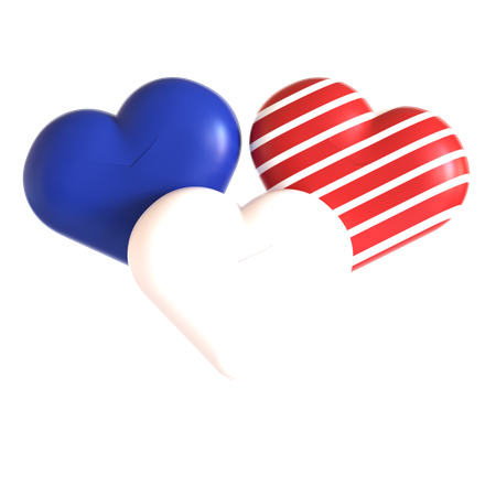 Liebe amerika  3D Icon