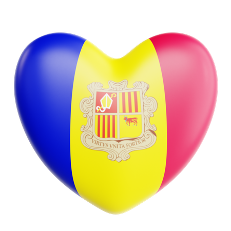 Liebe Andorra  3D Icon