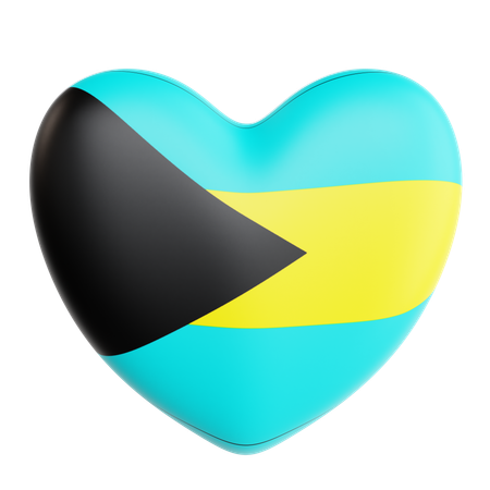 Liebe bahamas  3D Icon