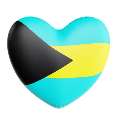 Liebe bahamas  3D Icon