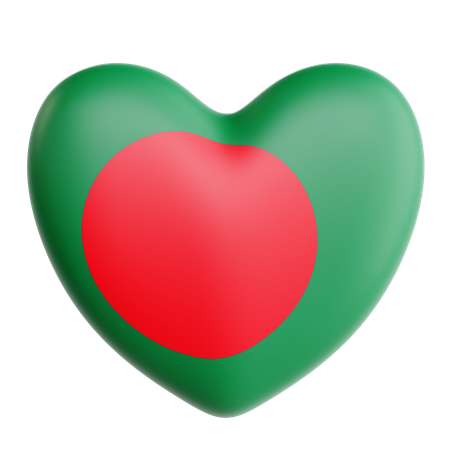 Liebe bangladesch  3D Icon