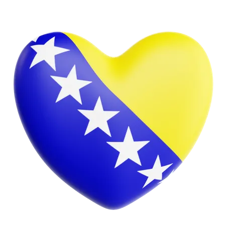 Liebe bosnien und herzegowina  3D Icon