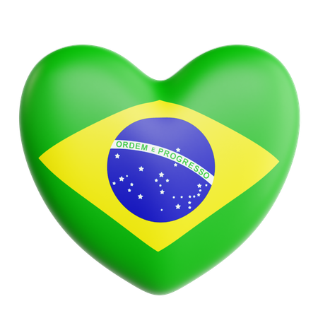 Liebe brasilien  3D Icon