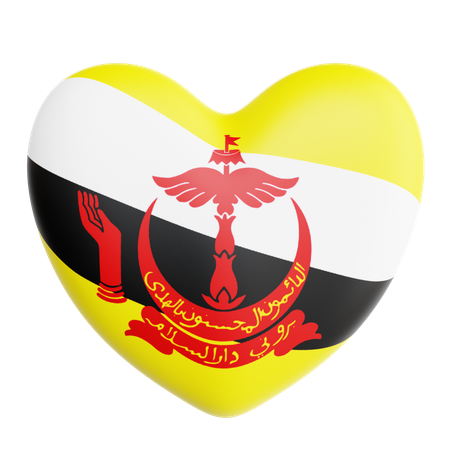 Liebe brunei  3D Icon