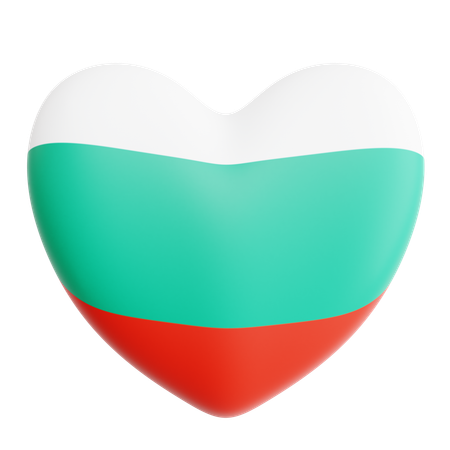 Liebe bulgarien  3D Icon