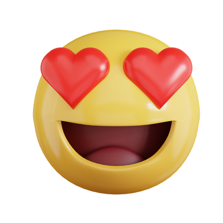 Liebe Emoji  3D Icon