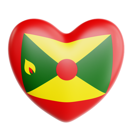 Liebe grenada  3D Icon