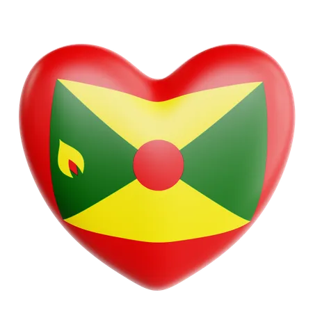 Liebe grenada  3D Icon