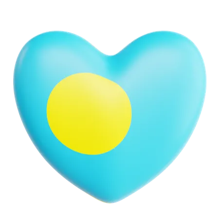 Liebe palau  3D Icon