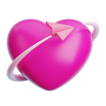 Liebe senden  3D Icon