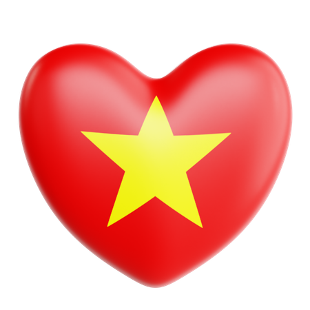 Liebe vietnam  3D Icon