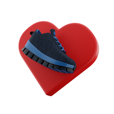 Liebe zu Schuhen  3D Icon