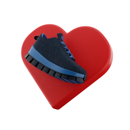 Liebe zu Schuhen  3D Icon