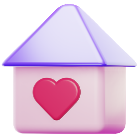 Liebe Zuhause  3D Icon