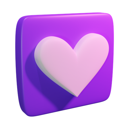 „Gefällt mir“-Button  3D Icon