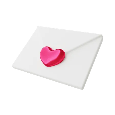 Liebesbrief  3D Icon