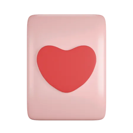 Liebesbrief  3D Icon