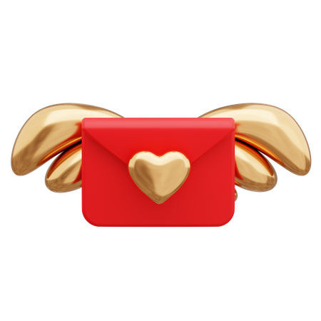 Liebesbrief  3D Icon