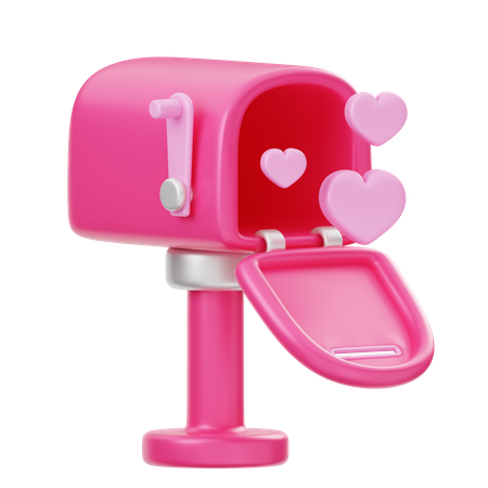 Liebe Briefkasten  3D Icon