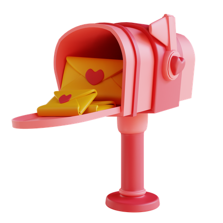 Liebe Briefkasten  3D Icon